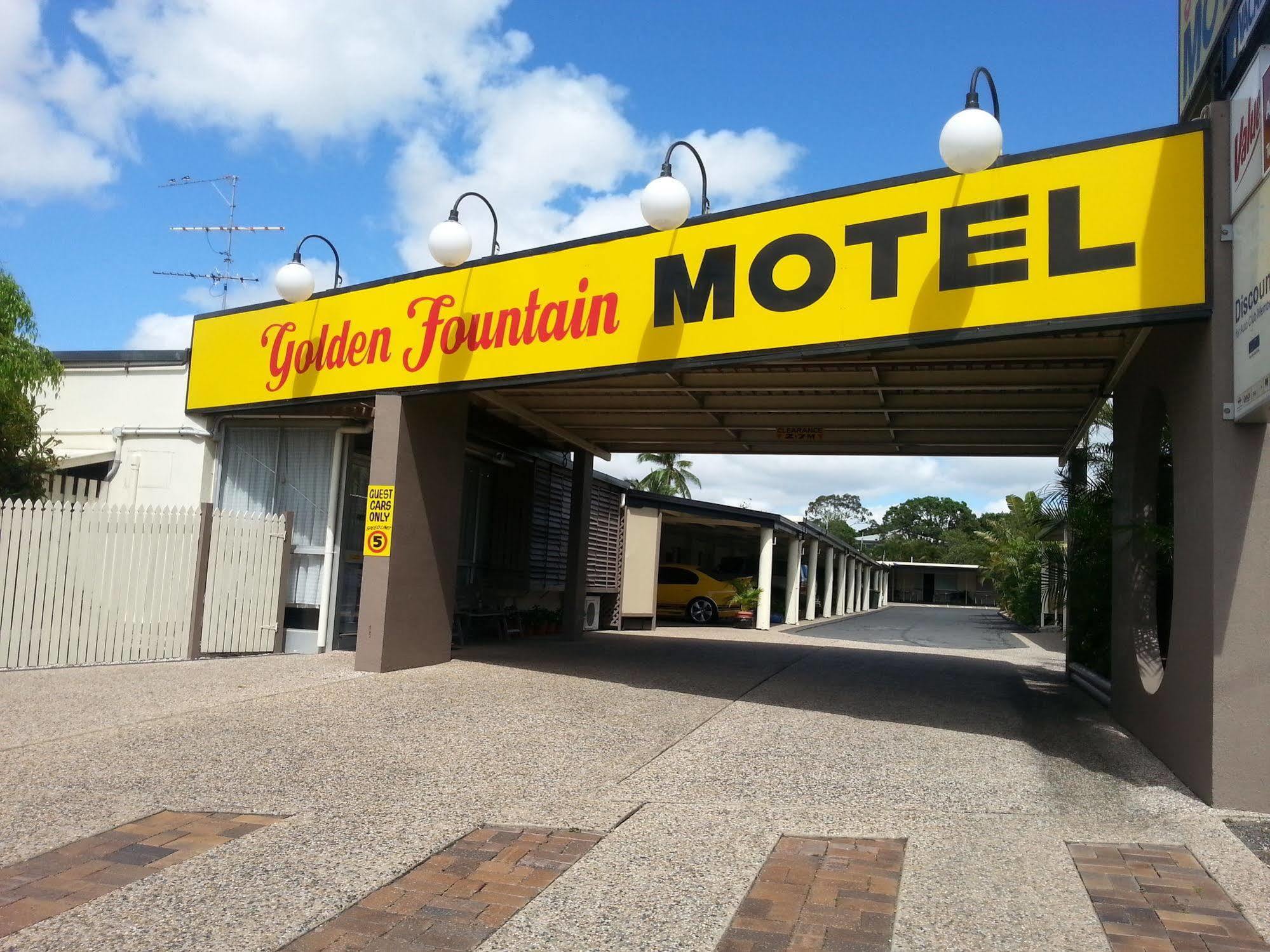 Golden Fountain Motel Rockhampton Bagian luar foto