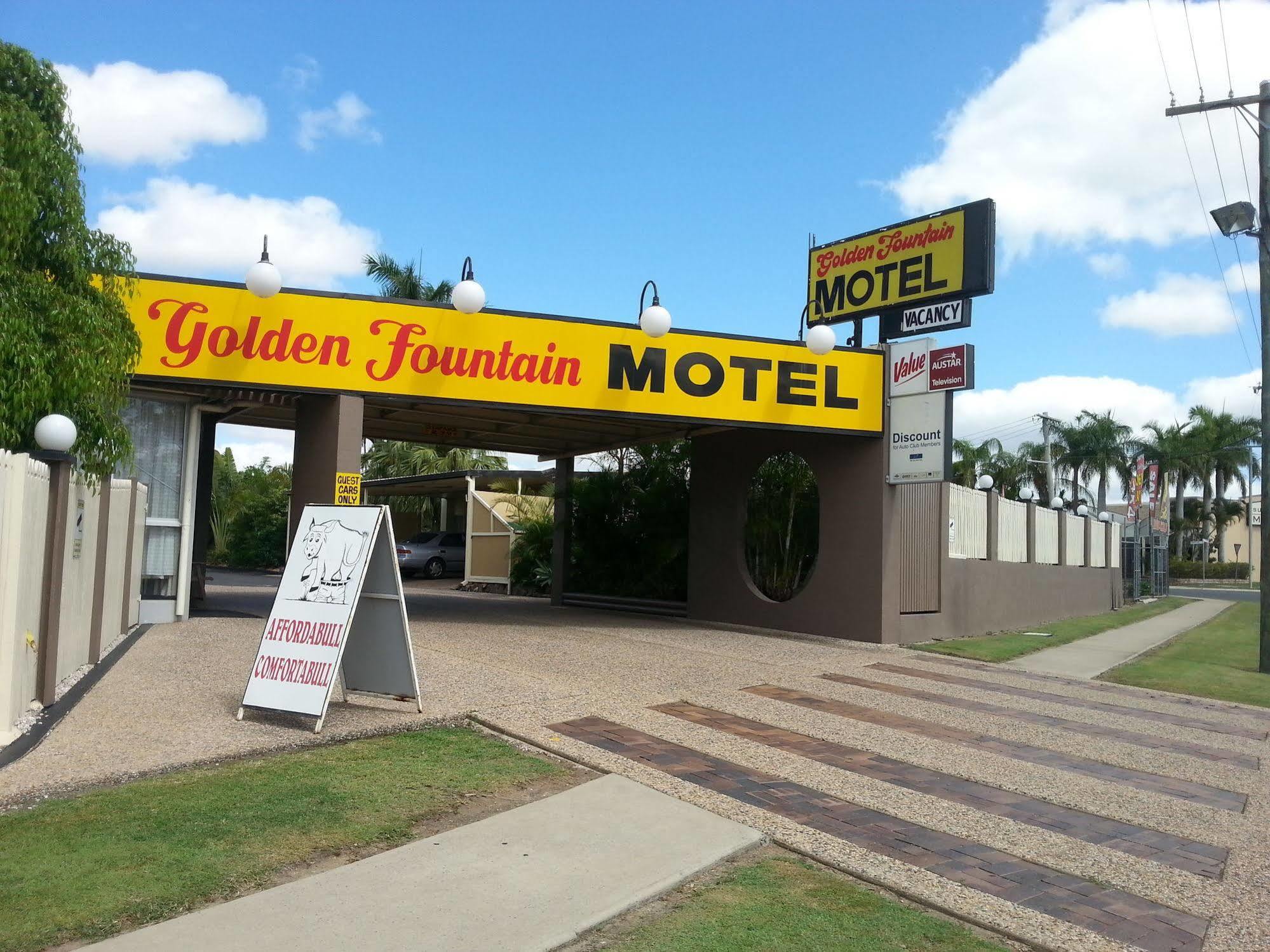 Golden Fountain Motel Rockhampton Bagian luar foto